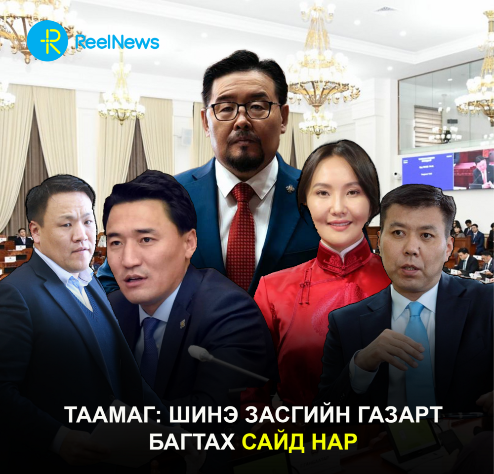 ТААМАГ: ШИНЭ ЗАСГИЙН ГАЗАРТ БАГТАХ САЙД НАР