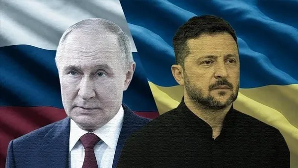Володмимир Зеленский Владимир Путинд "Нүүр тулж уулзаж, гал зогсоох эсэхээ ярилцъя" гэсэн агуулгатай захидал бичжээ